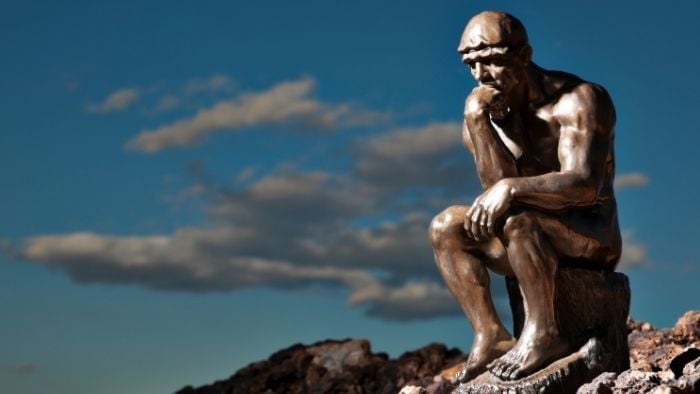 the thinker statue